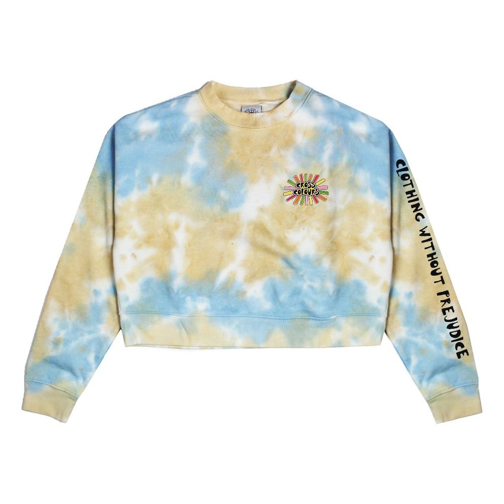Cross Colours Sunshine Logo Crop Sweatshirt.....MSRP $84